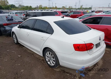 2013 Volkswagen Jetta Se из США, поврежденный, VIN 3VWDP7AJ3DM422874